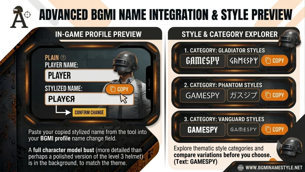 Guide For BGMI Name Style 2